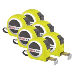 Mõõdulint TAJIMA W-Thick Lock Stainless Pocket Tape 5m/25mm, 6tk.