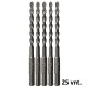 Betoonipuurid MAKITA SDS+ 8x160mm, 25tk 1