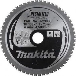 Lõikeketas MAKITA 136x20x1,6mm 50T ALU