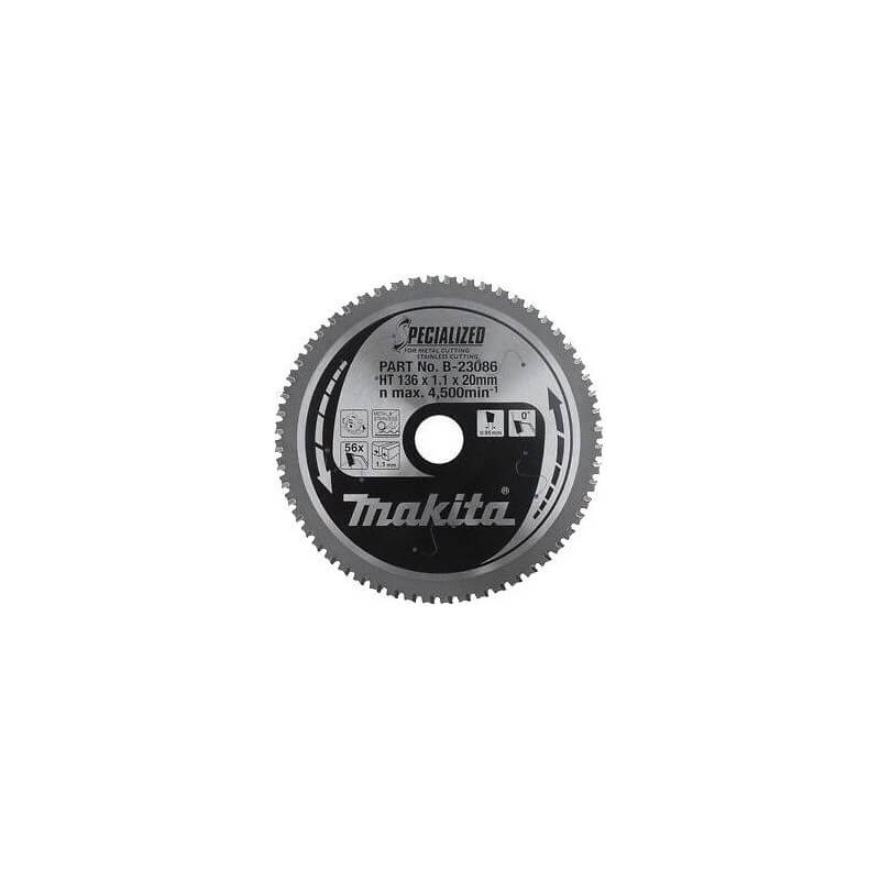 Pjovimo diskas MAKITA 136x20x1,6mm 50T ALU 1