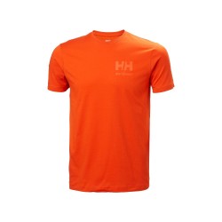 Marškinėliai HELLY HANSEN Classic Logo T-shirt, oranžiniai