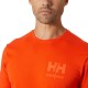 Marškinėliai HELLY HANSEN Classic Logo T-shirt, oranžiniai 3