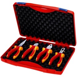 4-osaline tangide komplekt kohvris KNIPEX 002015