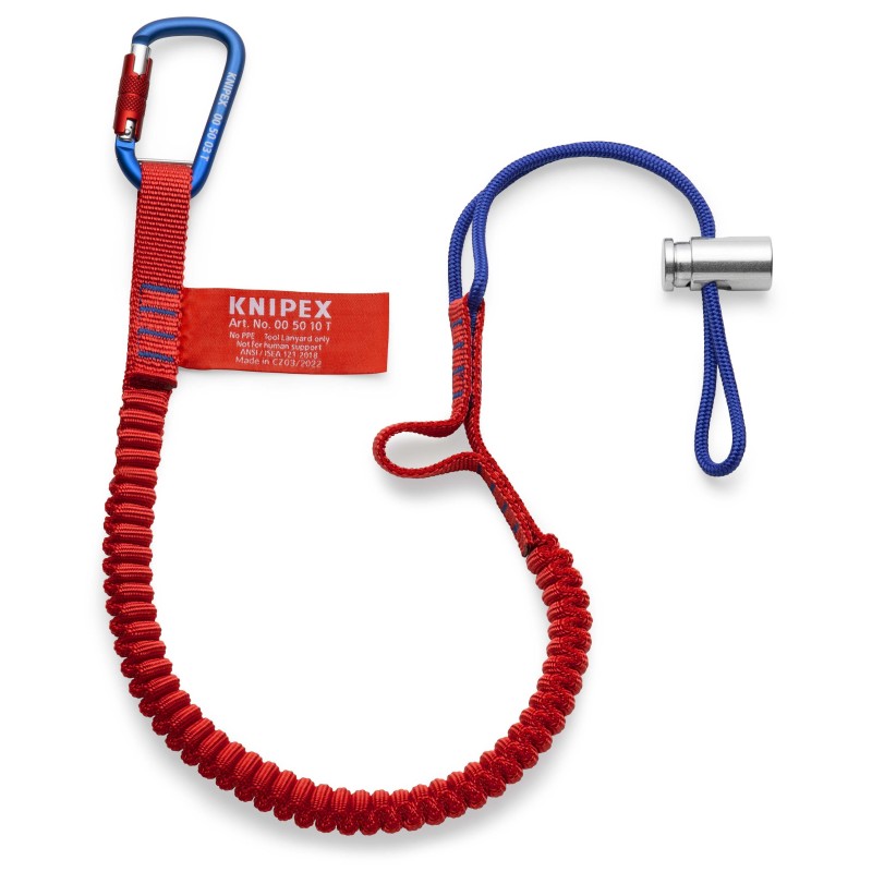 Karabiiniga elastne tööriistahoidja KNIPEX 6kg 005012T BK 1 Karabiiniga elastne tööriistahoidja KNIPEX 6kg 005012T BK 1