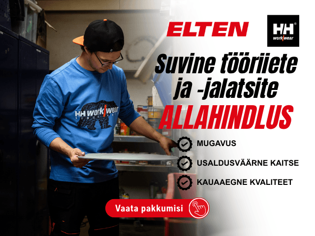 Suvine t&ouml;&ouml;riiete ja -jalatsite ALLAHINDLUS!